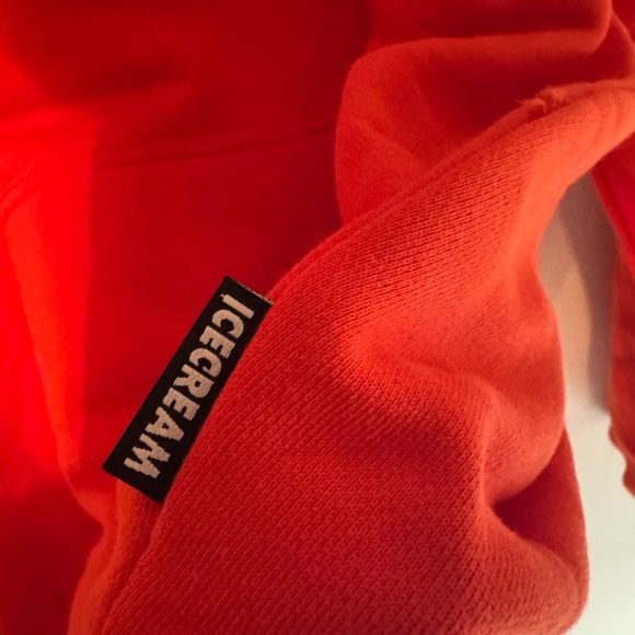 NWT orange Ice Cream hoodie men’s small - Picture 3 of 7